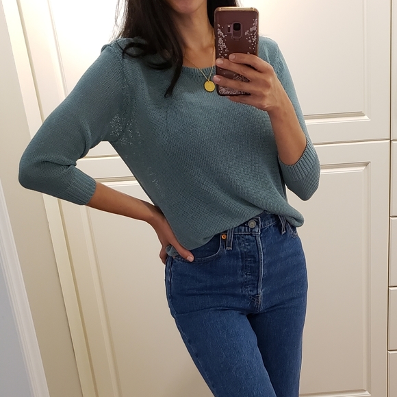 3/4 Sleeve Sweater - Picture 1 of 6